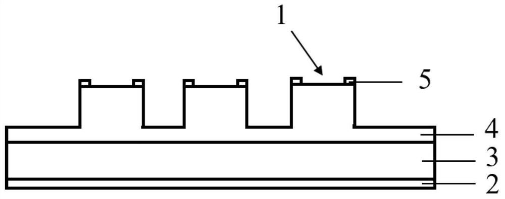 A small-pitch close-packed vertical-cavity surface-emitting laser and its preparation method