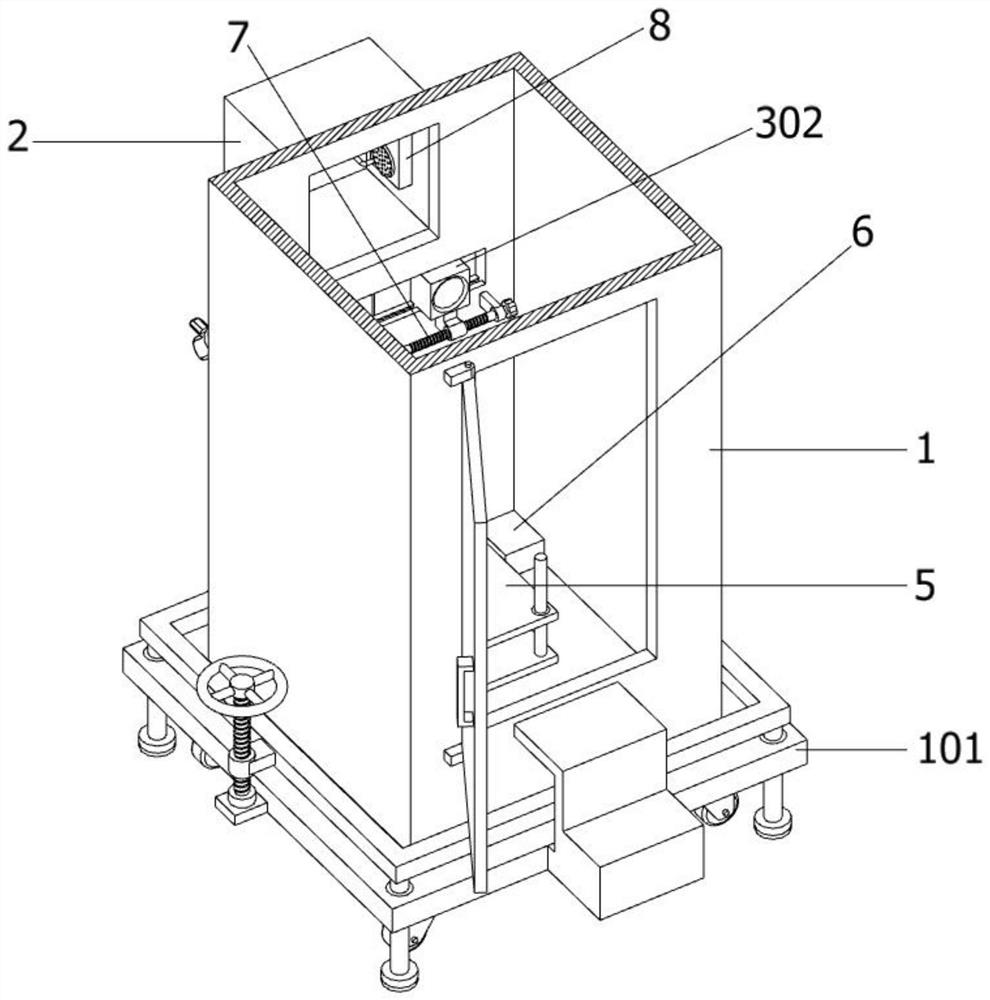 Protection device for radiology department doctor to block rays