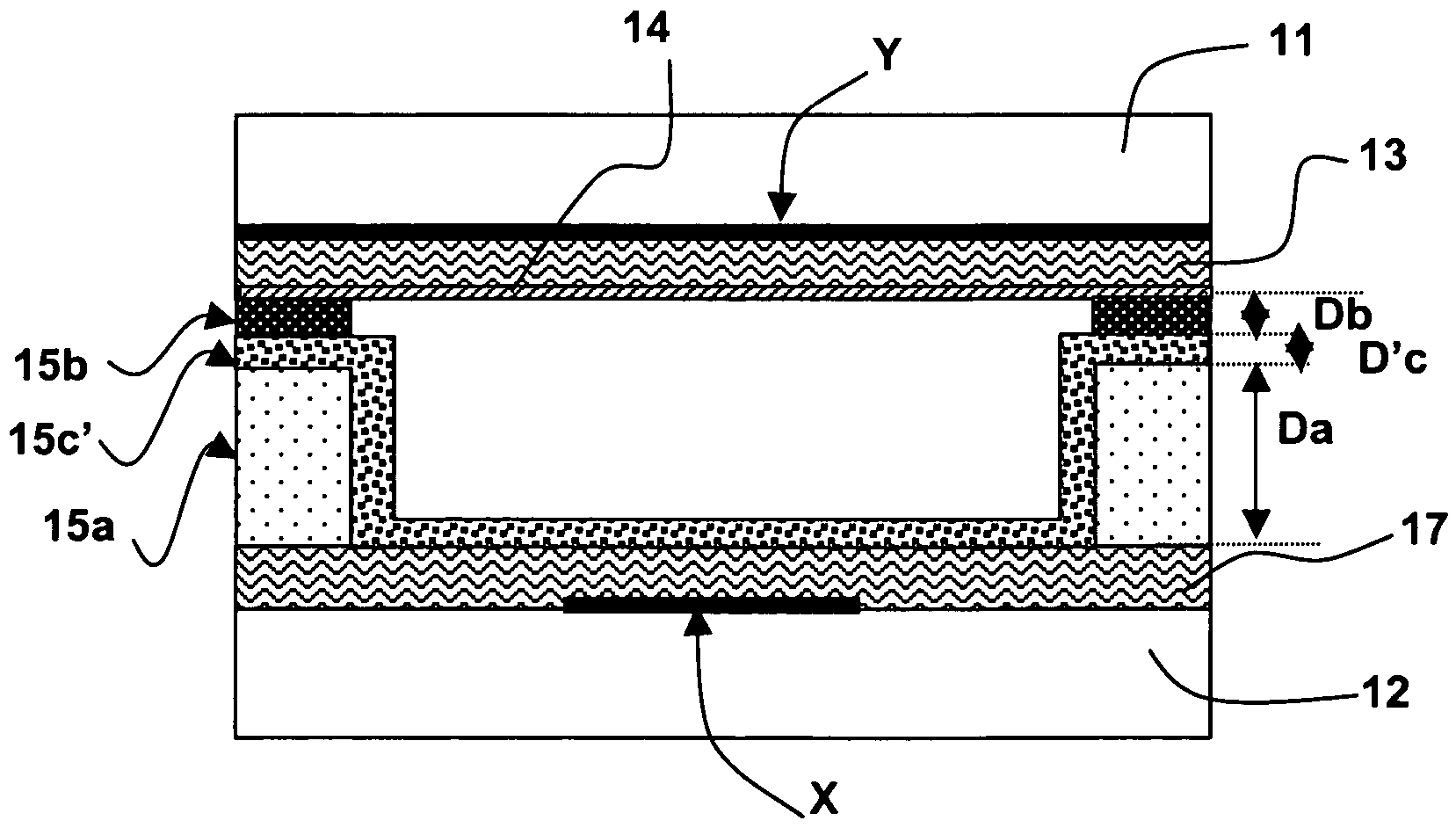 Plasma display panel having coplanar electrodes with constant width