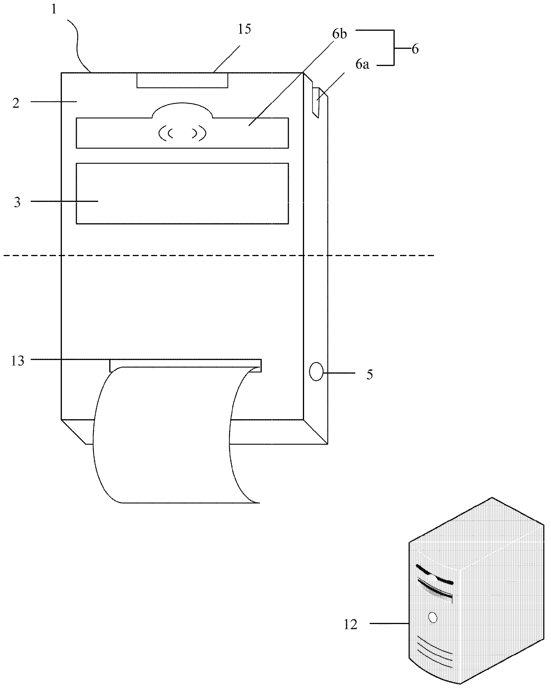 Portable electronic toll collection system and method