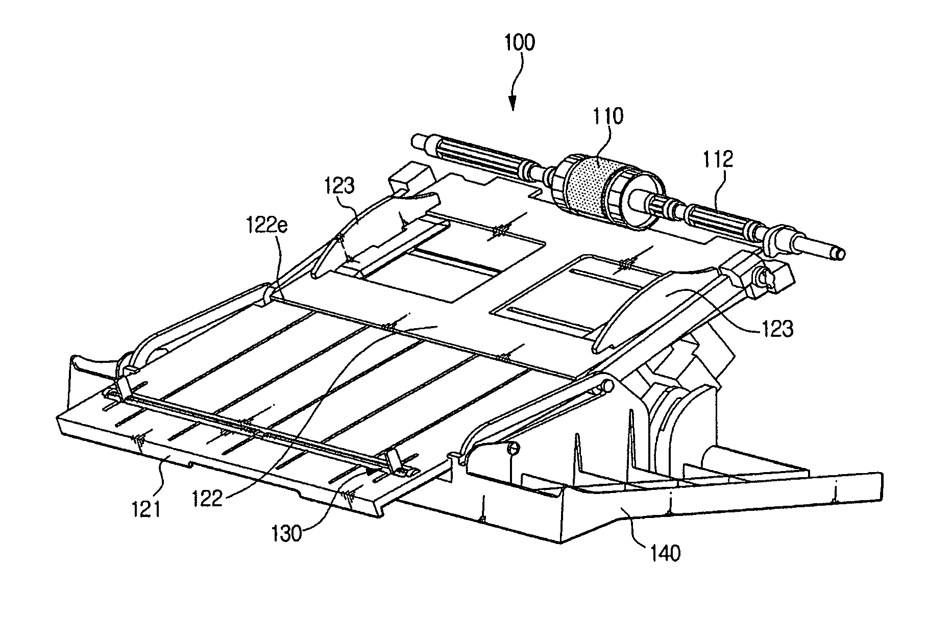 Versatile paper feeding device of image forming apparatus