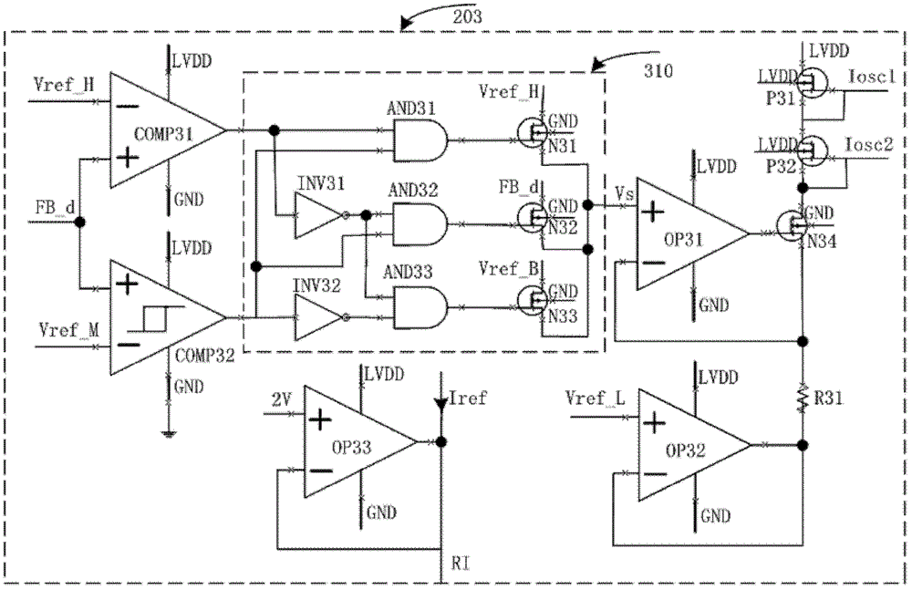 A pulse width modulation switching power supply controller and switching power supply