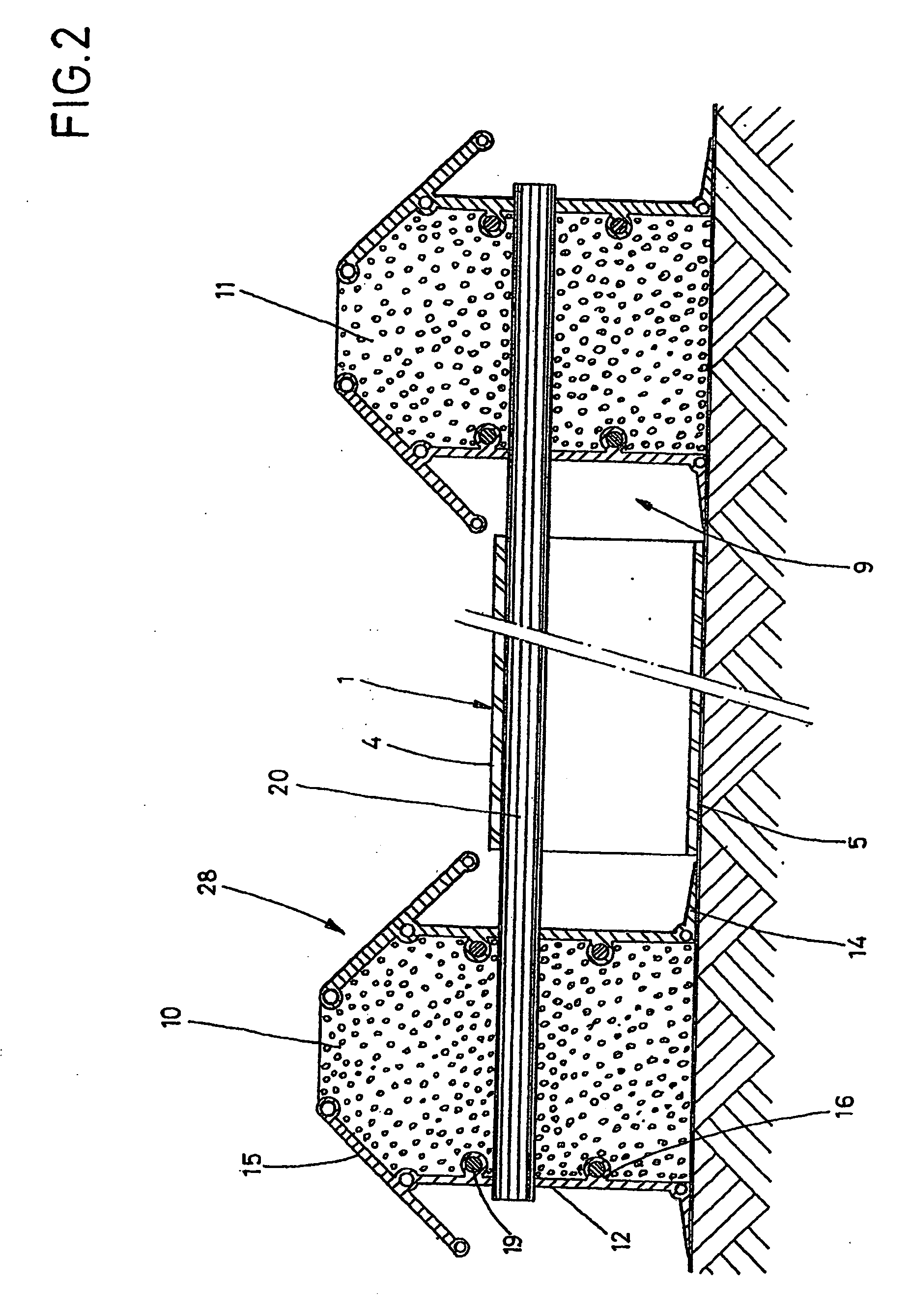 Method for operating a feces conveyor device