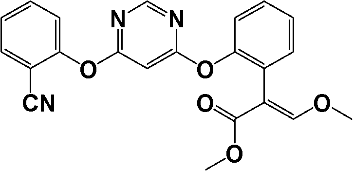 Method for synthesizing azoxystrobin intermediate