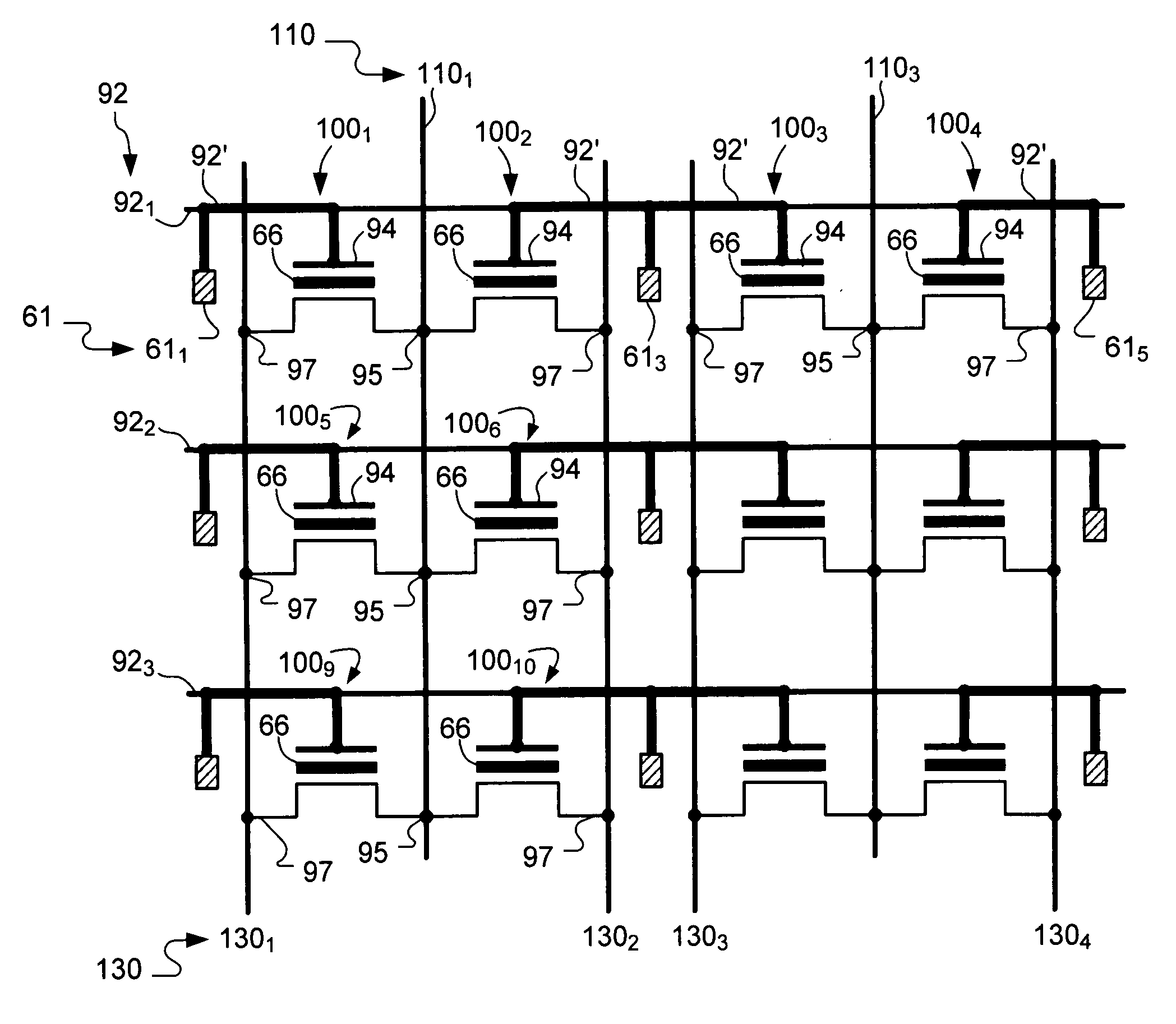 Low power electrically alterable nonvolatile memory cells and arrays
