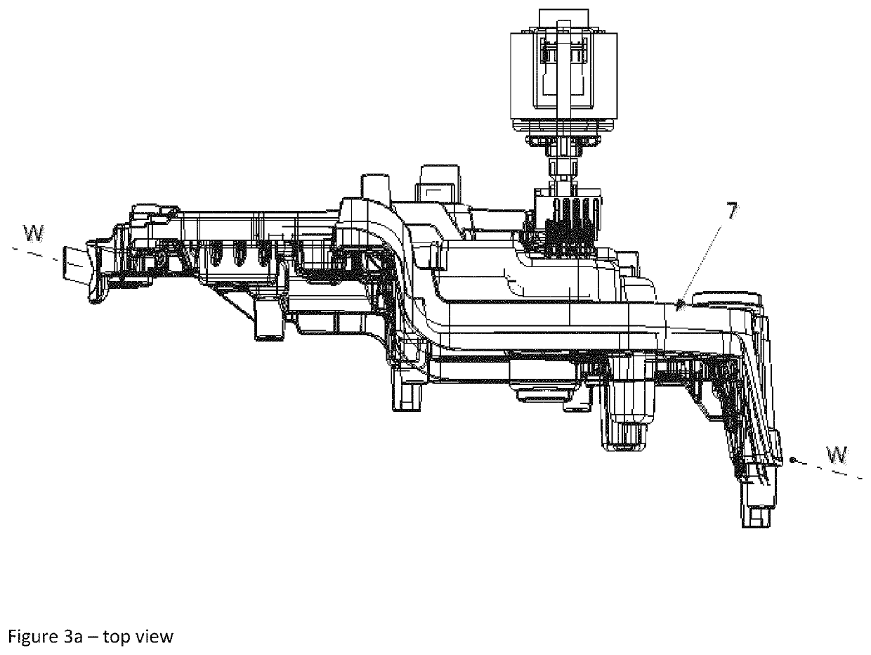 Articulated element between the light source carrier frame and the leveling motor in a headlight of a motor vehicle