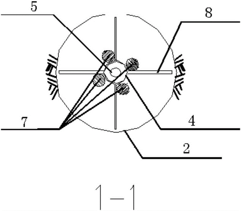 Anchor rod for underground engineering anti-floating system construction and construction method