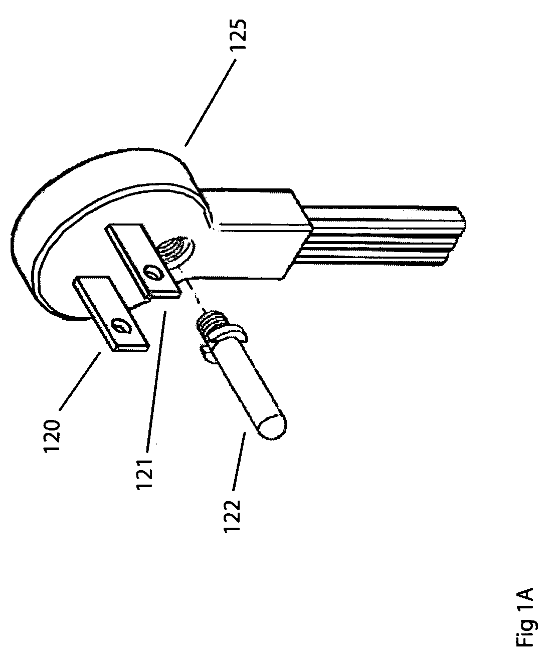 Pass-through grounding plug