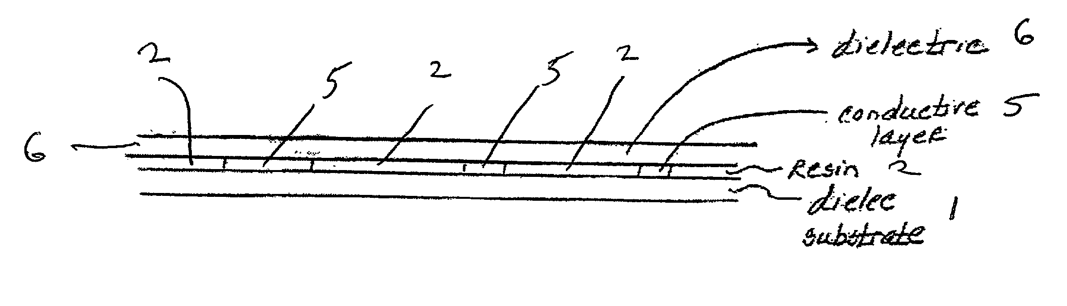 Structure having laser ablated Features and method of fabricating