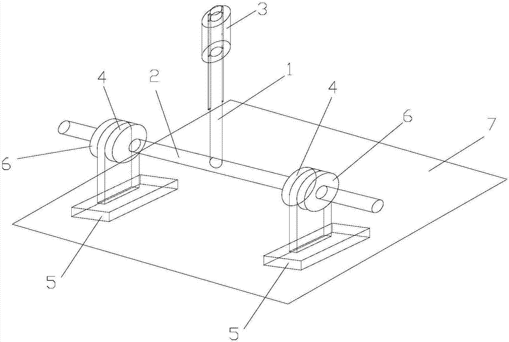 Ship sea-keeping test device