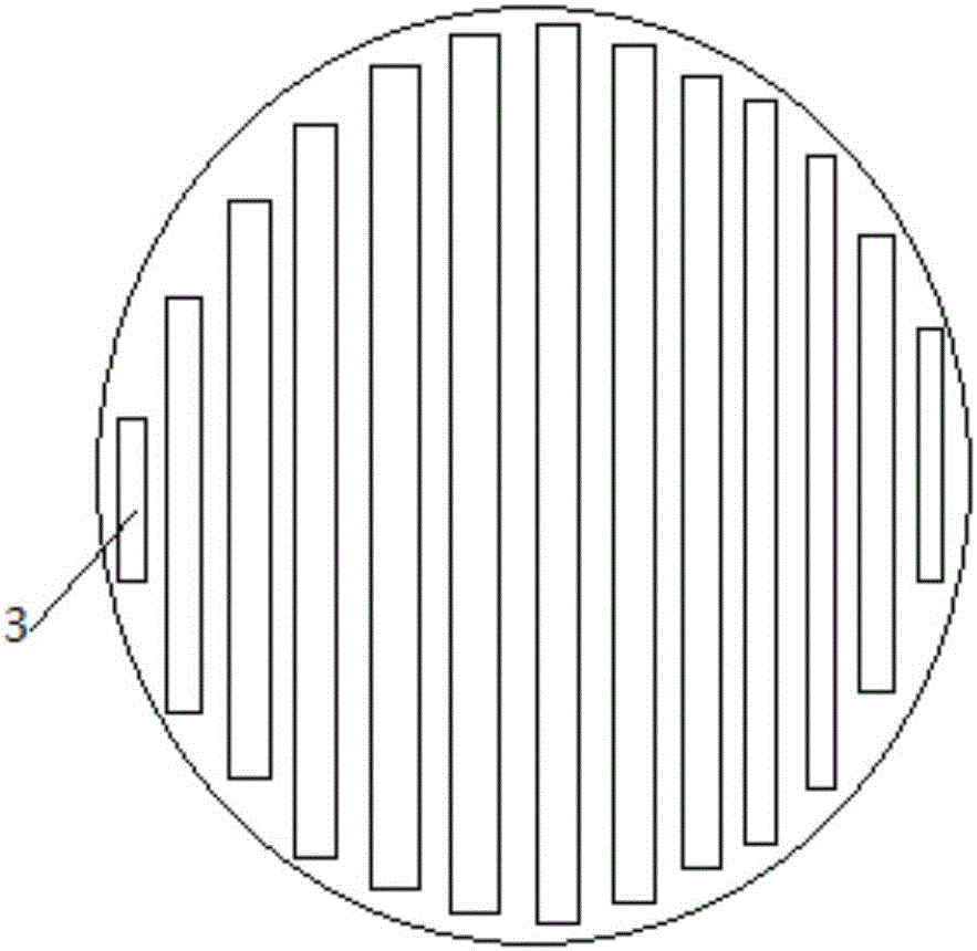 Low-pressure-drop liquid collector applicable to large tower