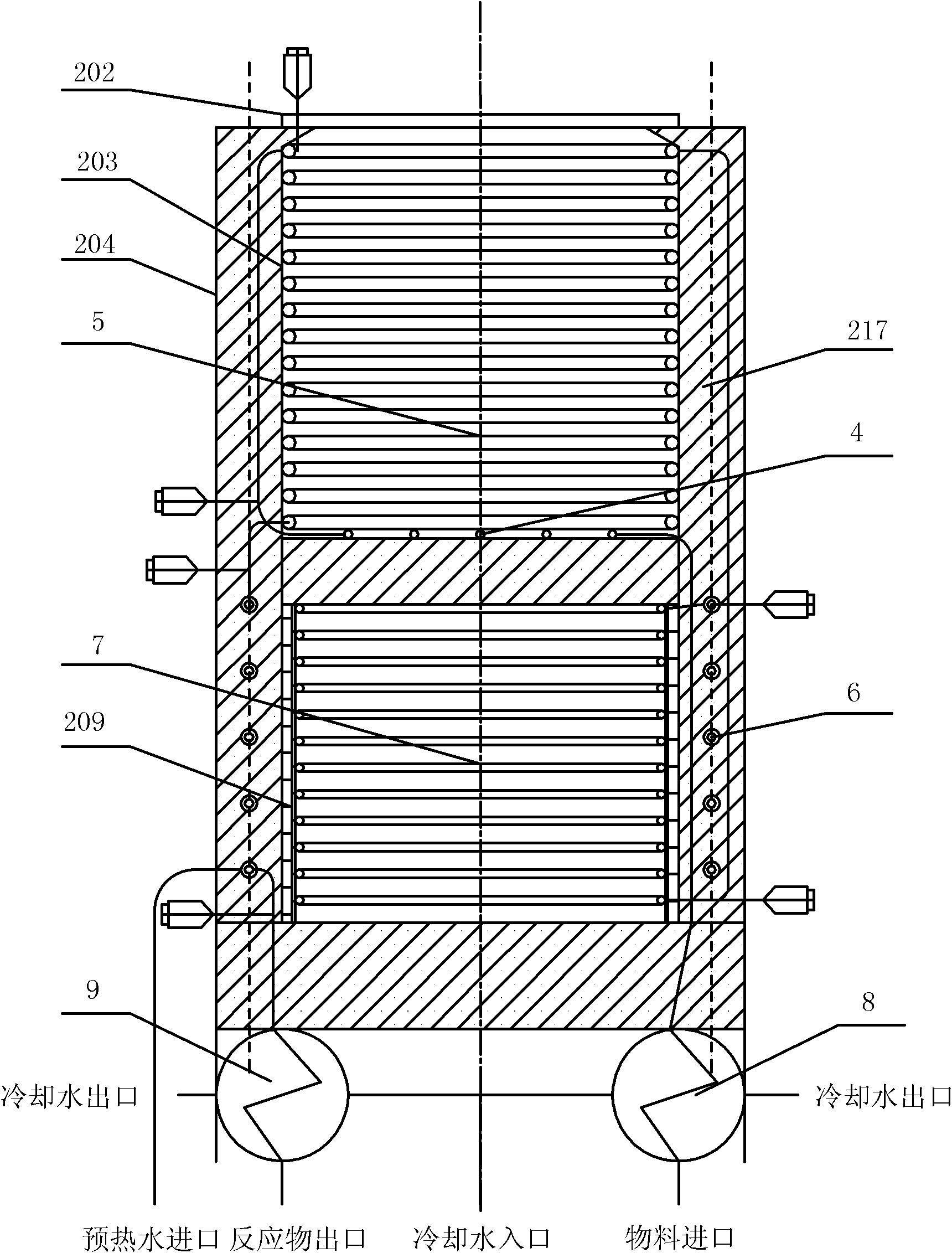 System and method for producing hydrogen by collecting solar energy in multi-plate mode and coupling biomass supercritical water gasification
