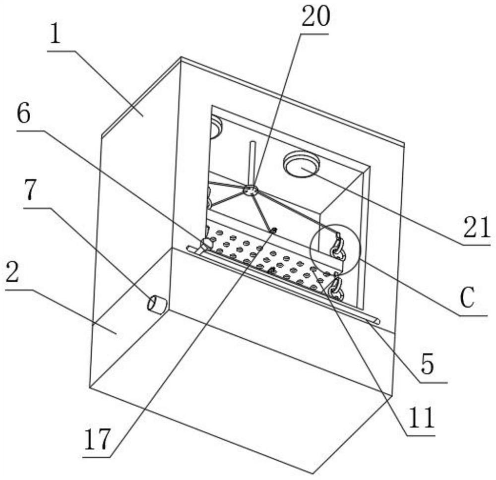 High-efficiency seed soaking and germination accelerating device for agricultural planting