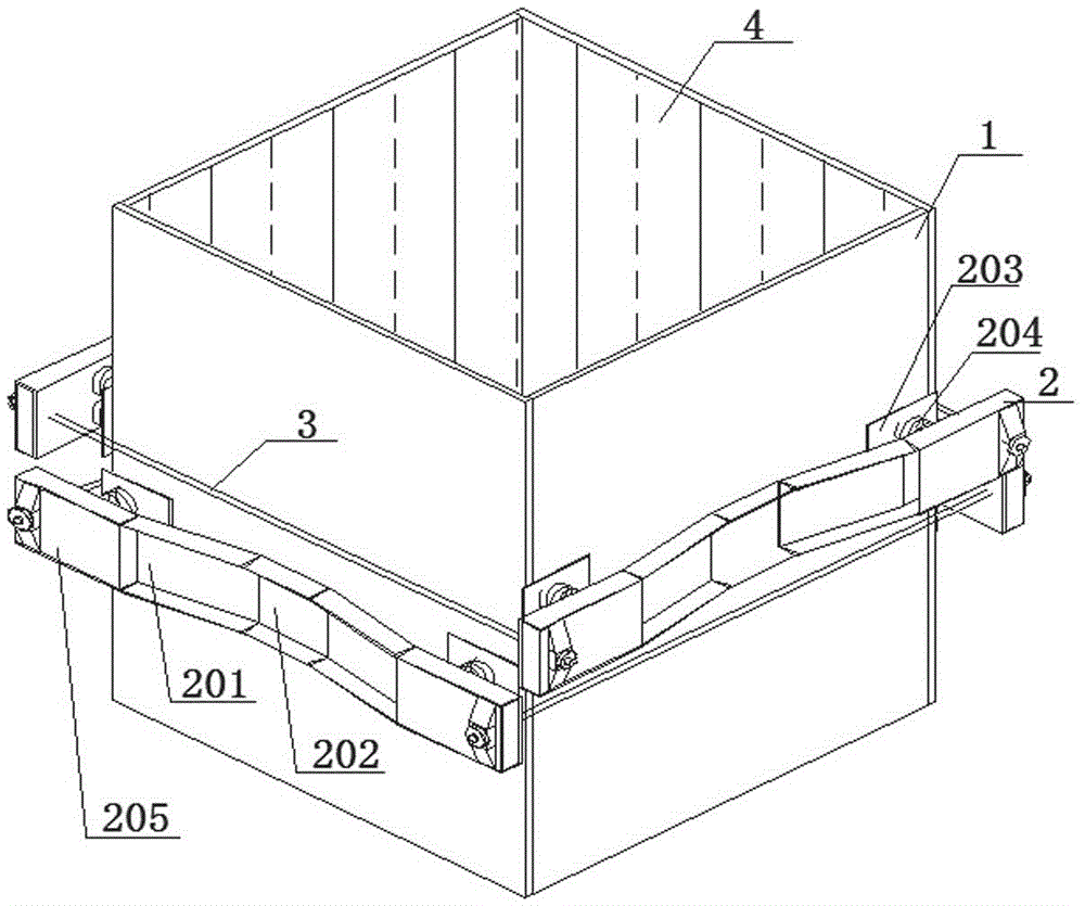 Flexible Reinforcement System of Concrete Column Formwork and Construction Method of Concrete Column