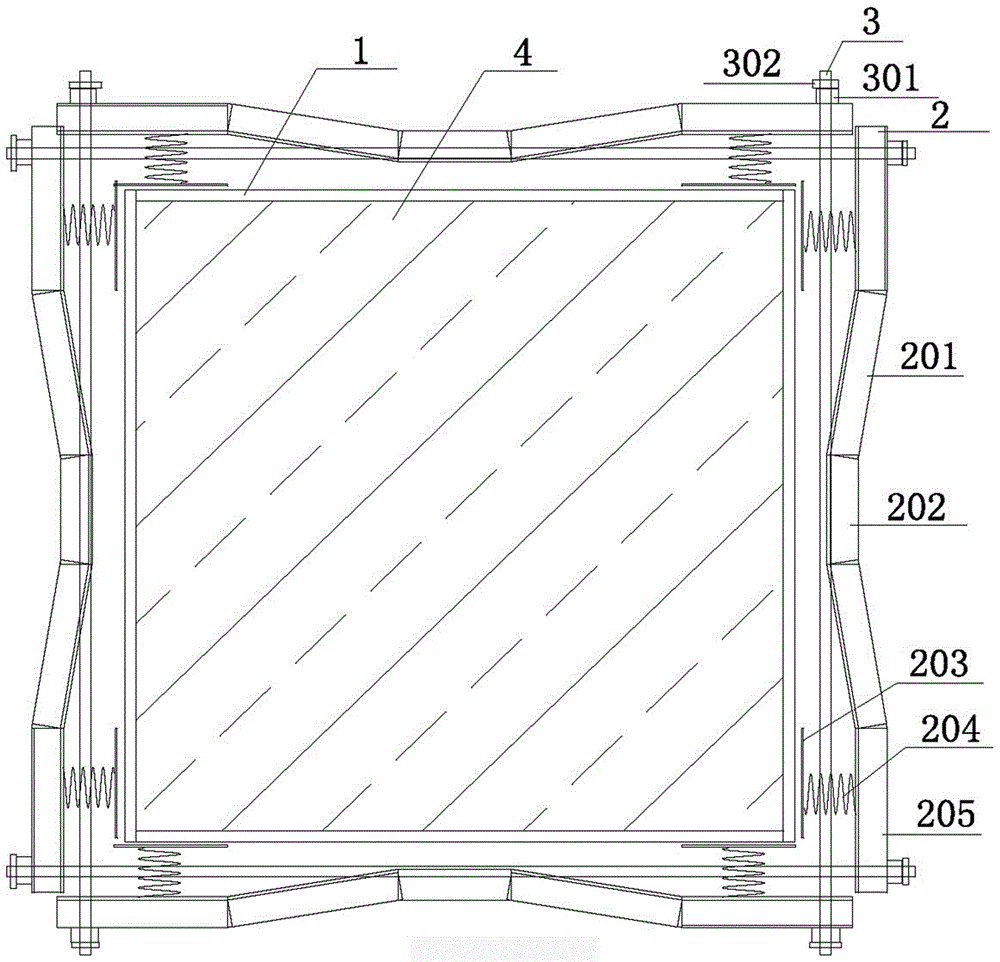 Flexible Reinforcement System of Concrete Column Formwork and Construction Method of Concrete Column