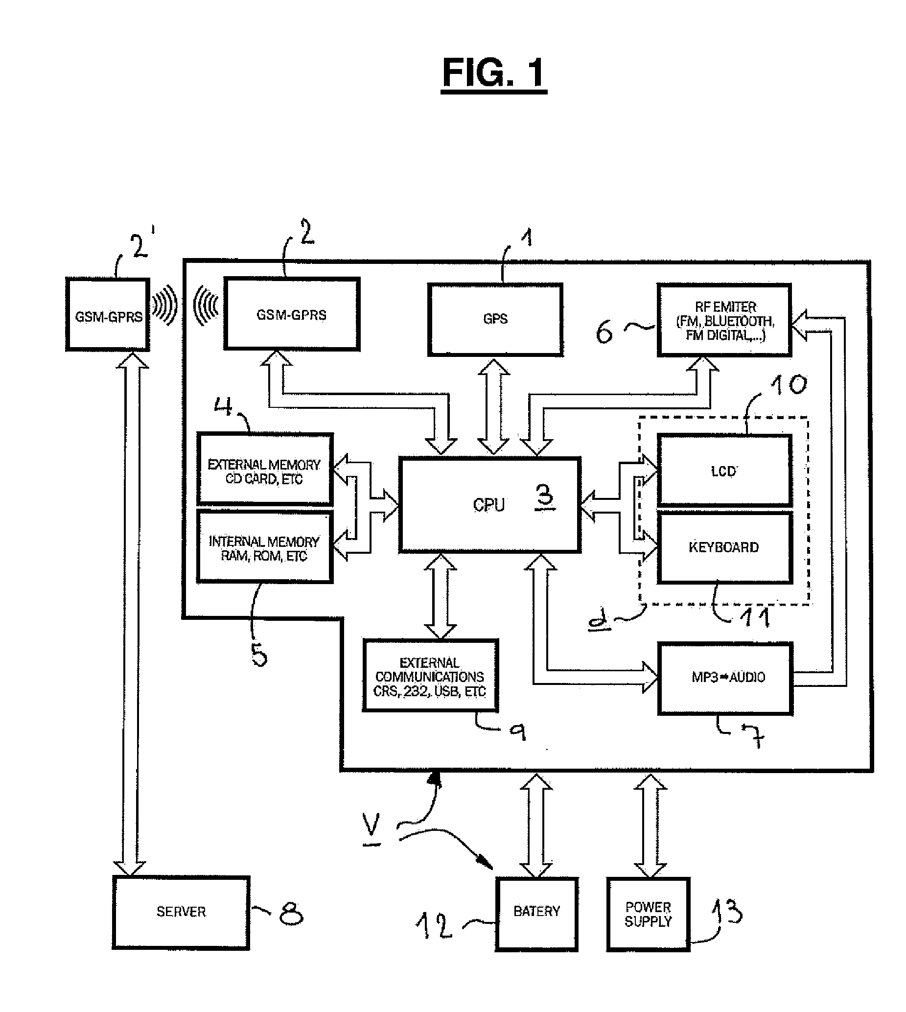 System for broadcasting local information