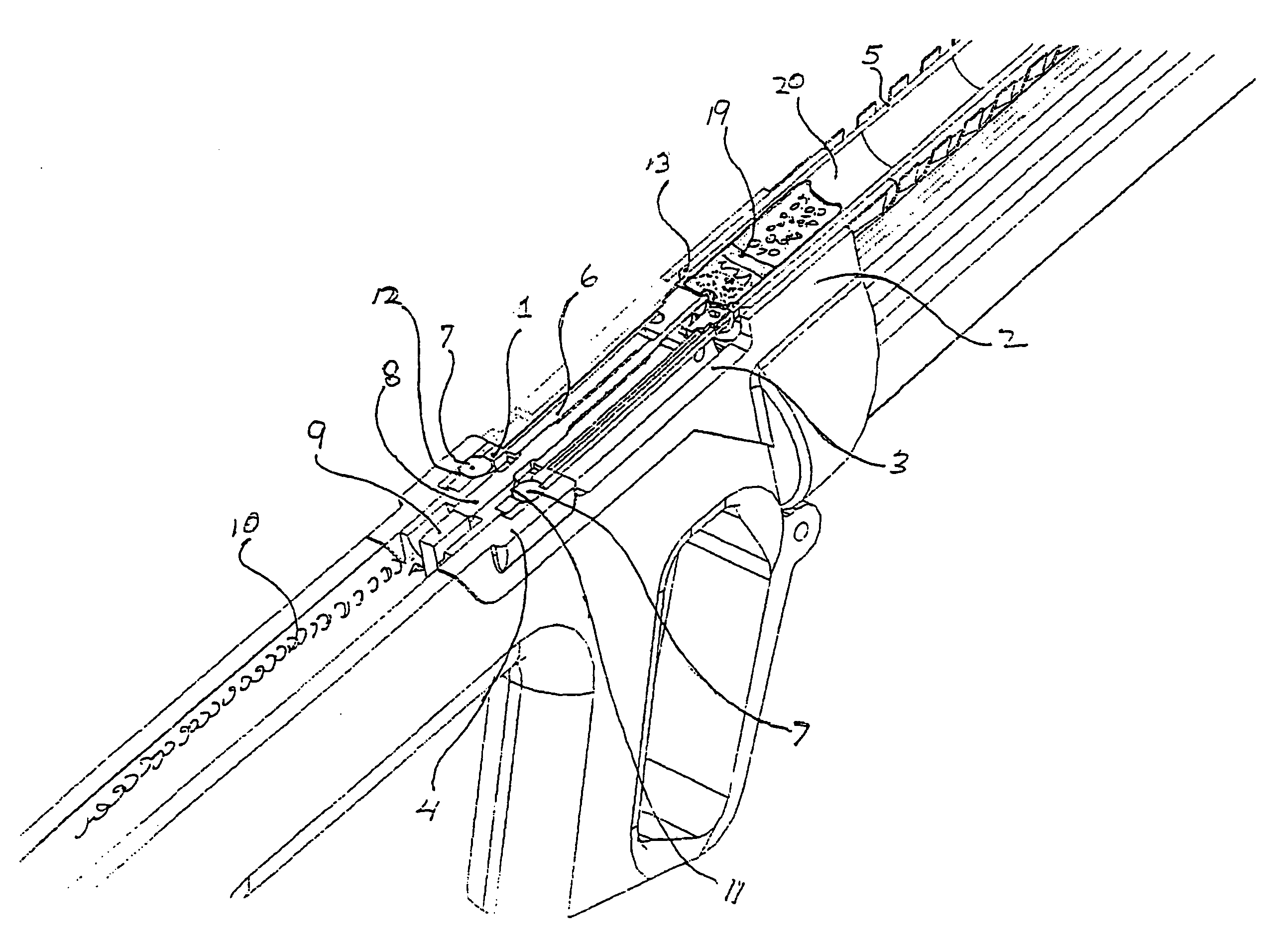 Method and apparatus for an action system for a firearm