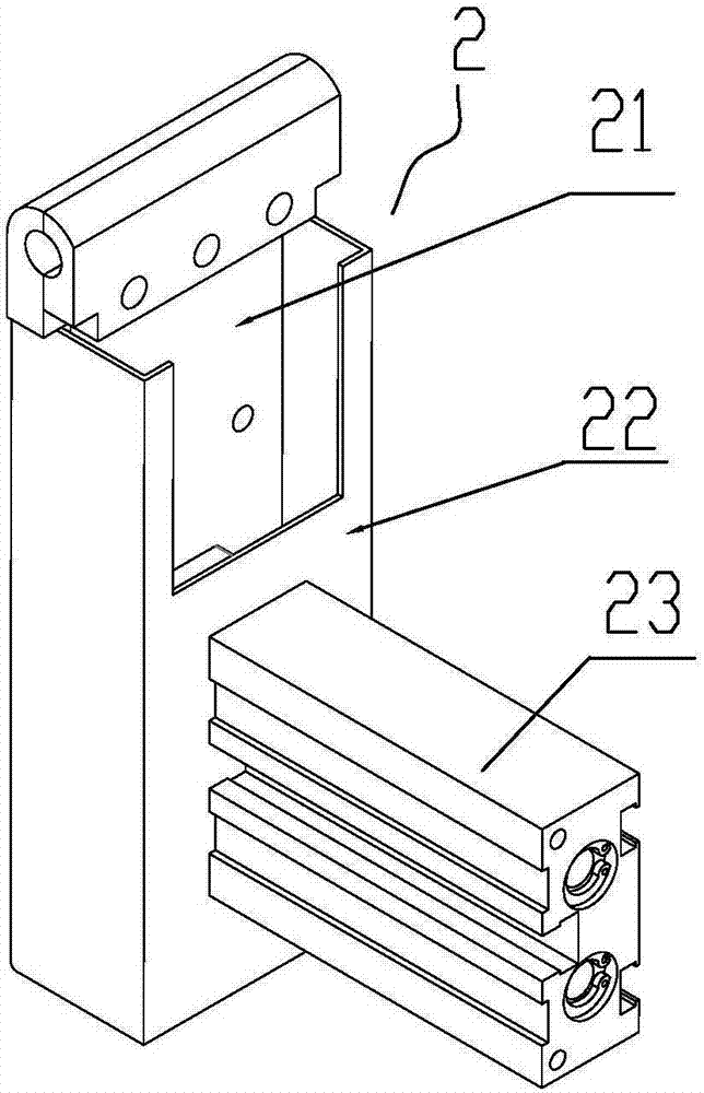 Carton folding device applied to guide-rail carton packing machine