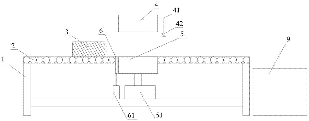 A bearing height detection device