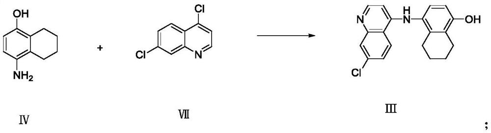 Preparation method of naphthoquine phosphate