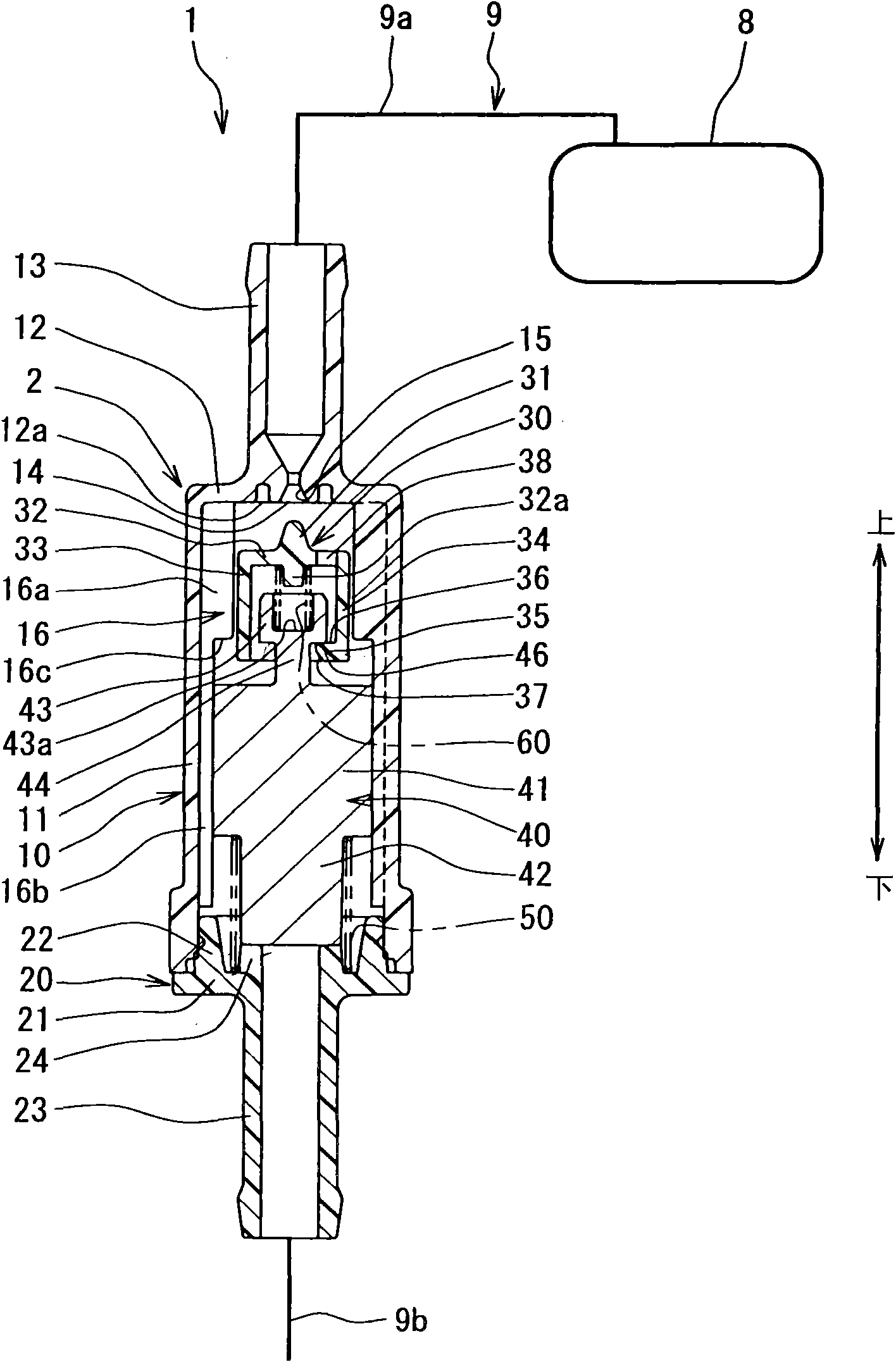 Roll-over safety valve