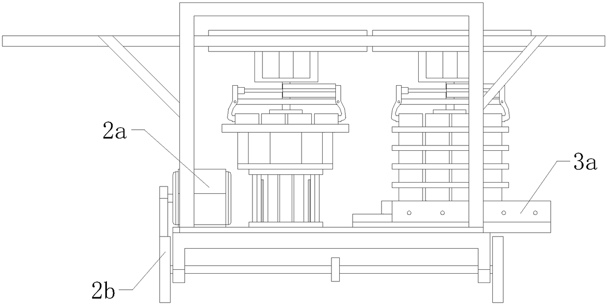 Automatic brick stacking machine