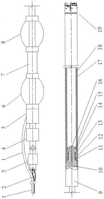 Hot-water driven self-rotation ice-layer coring and drilling method and device