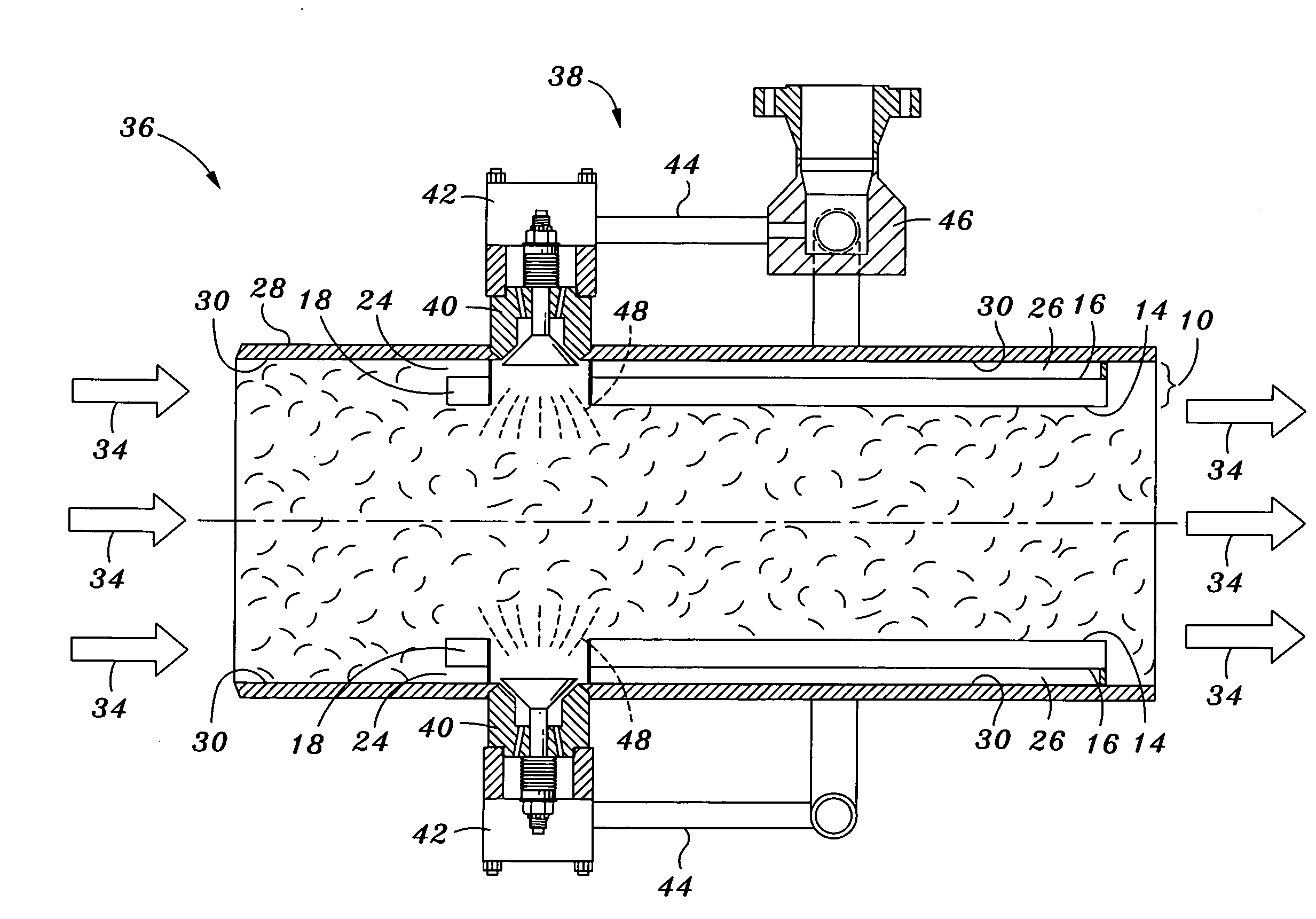 Desuperheater muffler