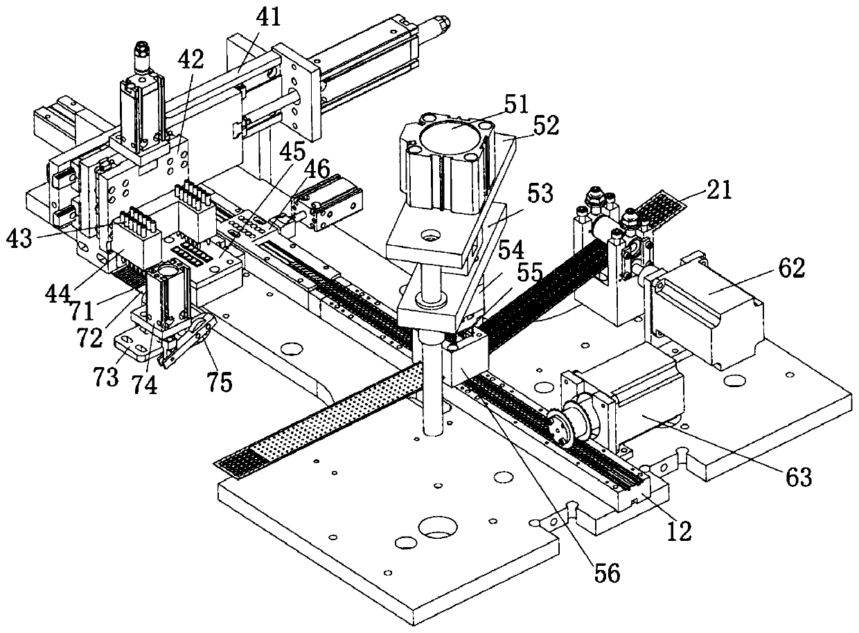 Film switch assembly machine and film switch production process