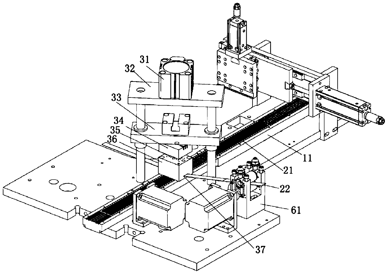 Film switch assembly machine and film switch production process