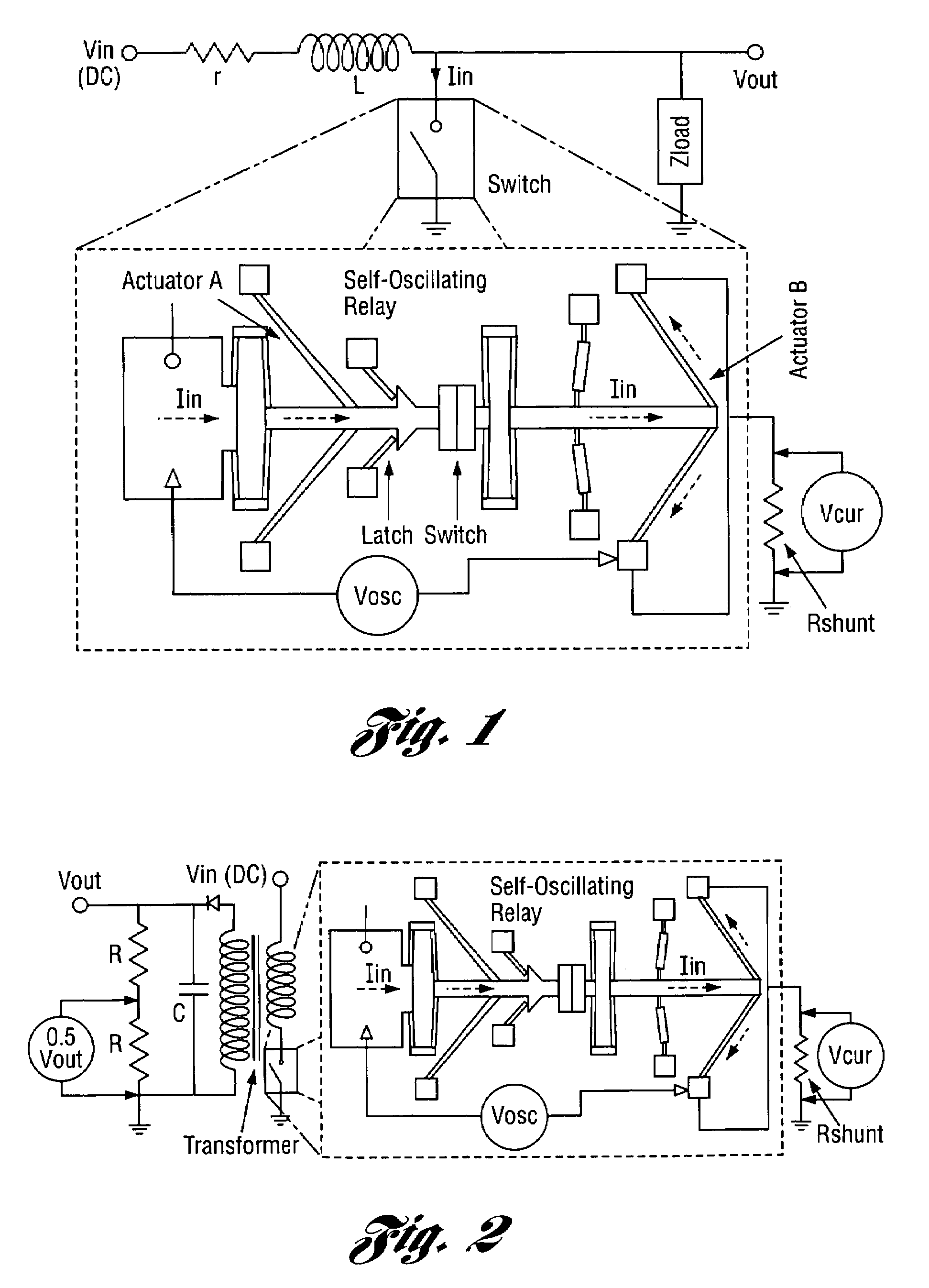Mechanical self-reciprocating oscillator and mechanism and a method for establishing and maintaining regular back and forth movement of a micromachined device without the aid of any electronic components