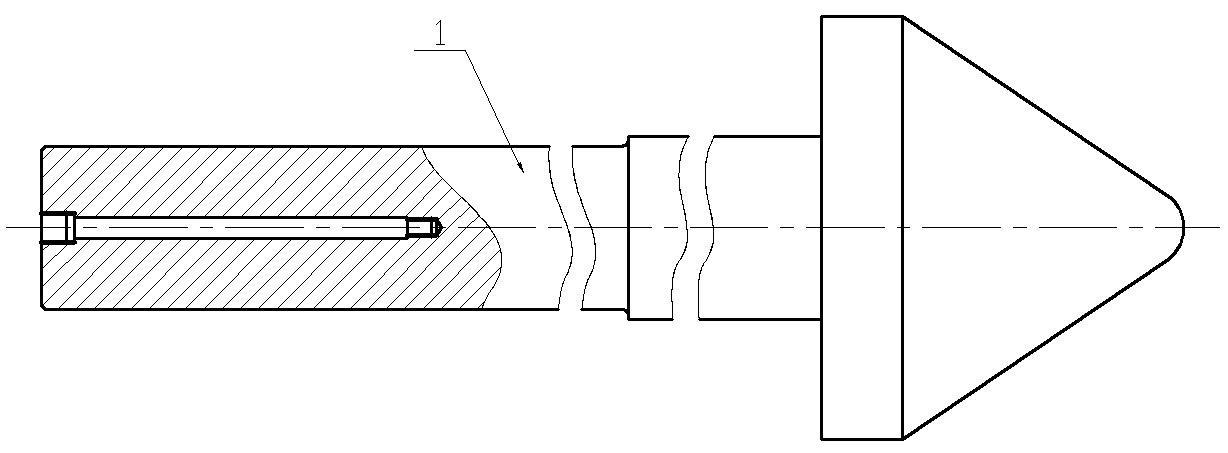 Force-measuring device of hoisting tool of crane based on fiber grating sensor