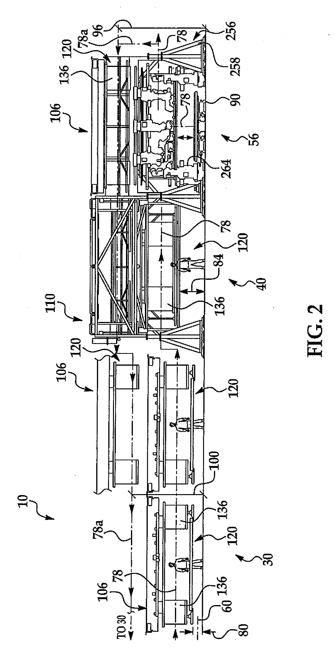 Integrated vehicle part delivery and build system