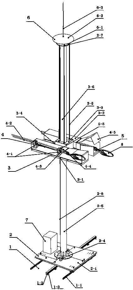 Road lighting field test operation mechanism