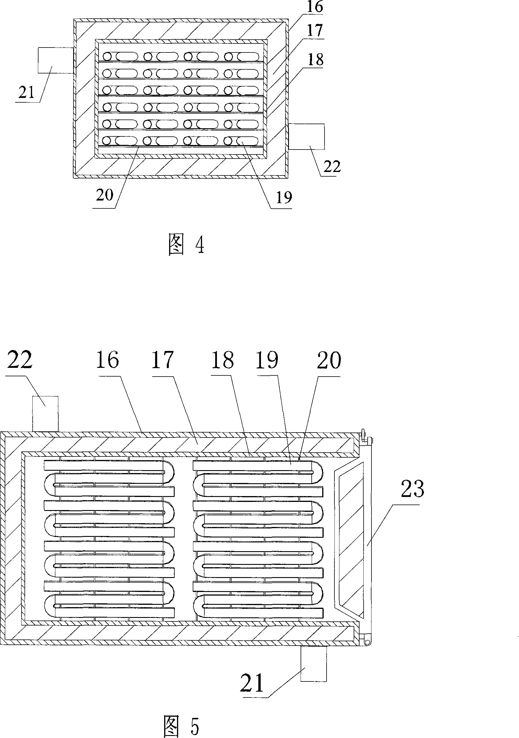Apparatus for testing and evaluating heat-filling and heat-discharging process of thermal storage device