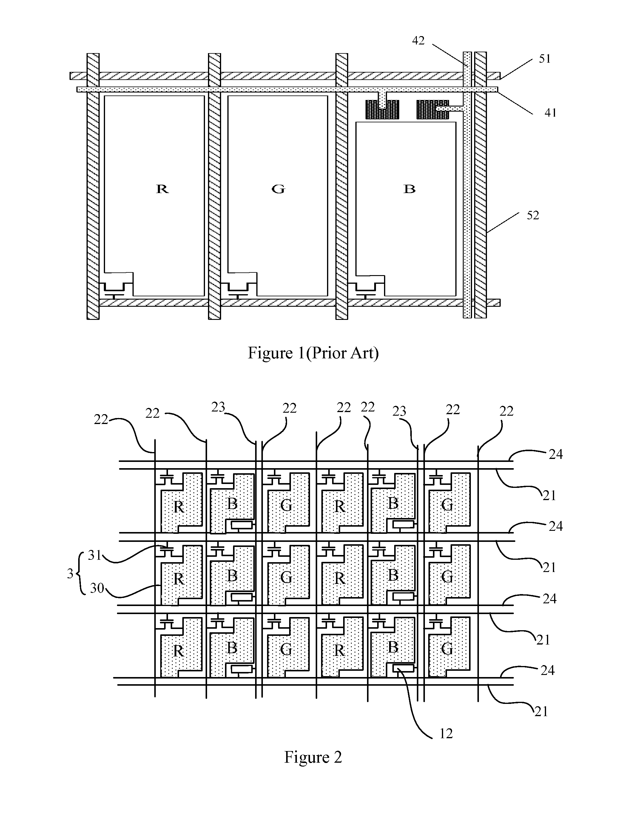 Liquid Crystal Display Touch Screen Array Substrate and the Corresponding Liquid Crystal Display Touch Screen