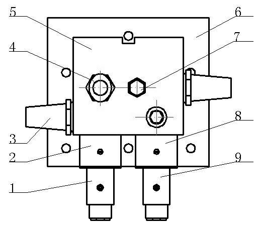 Combined integrated energy-saving adjustable electrical control pneumatic electrolytic aluminum crust breaking system