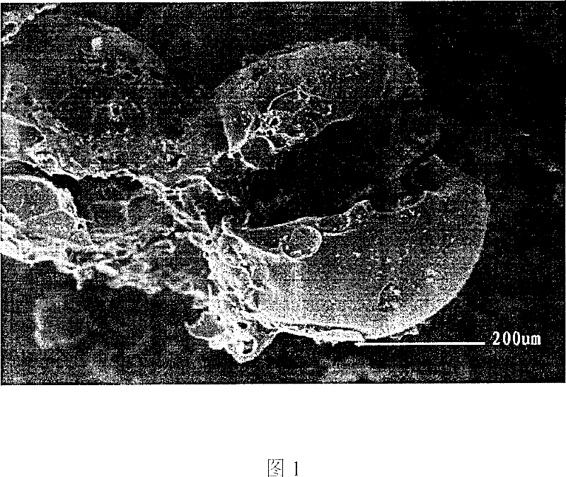 Zinc oxide hollow microsphere preparation method