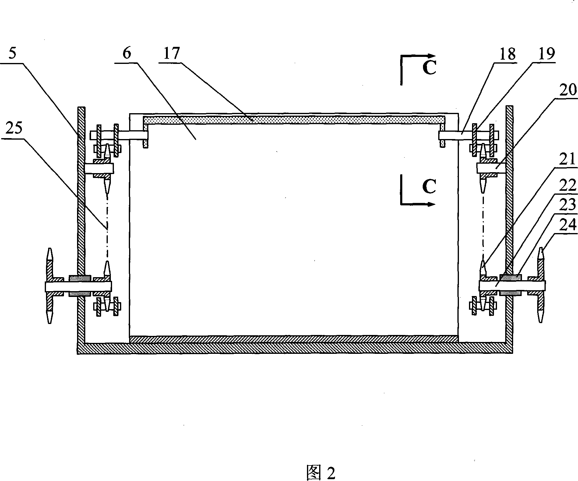 Distributing device for automatic distribution system