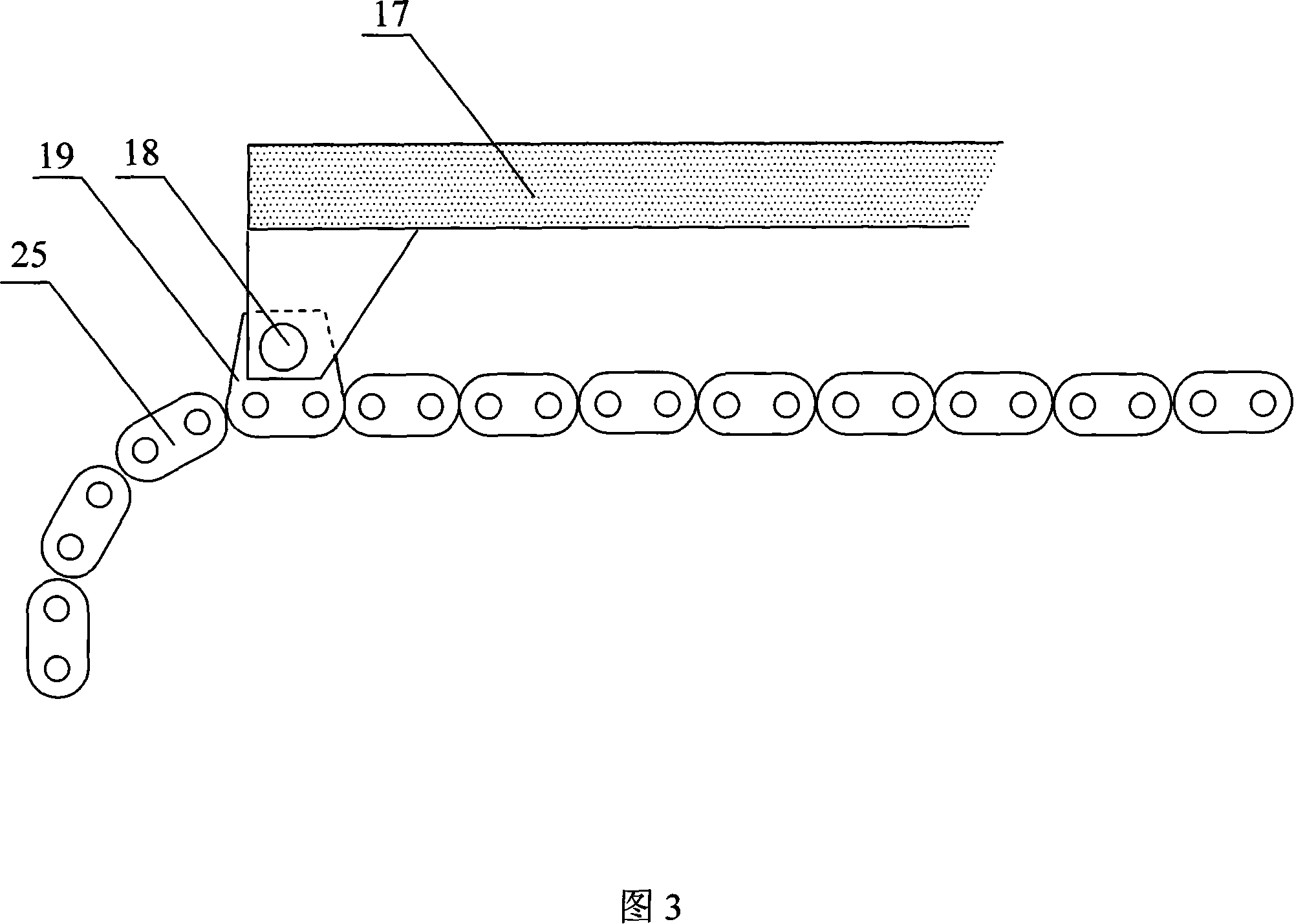 Distributing device for automatic distribution system