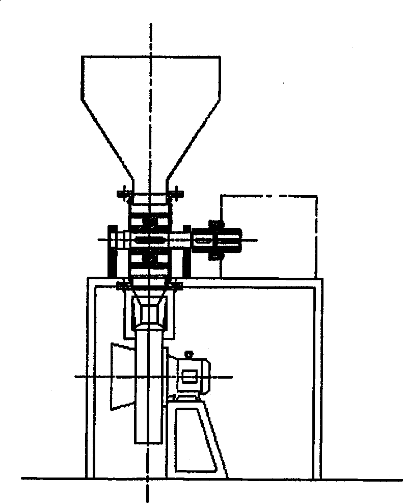 Vehicle-mounted wind-sent poison bait distributing machine