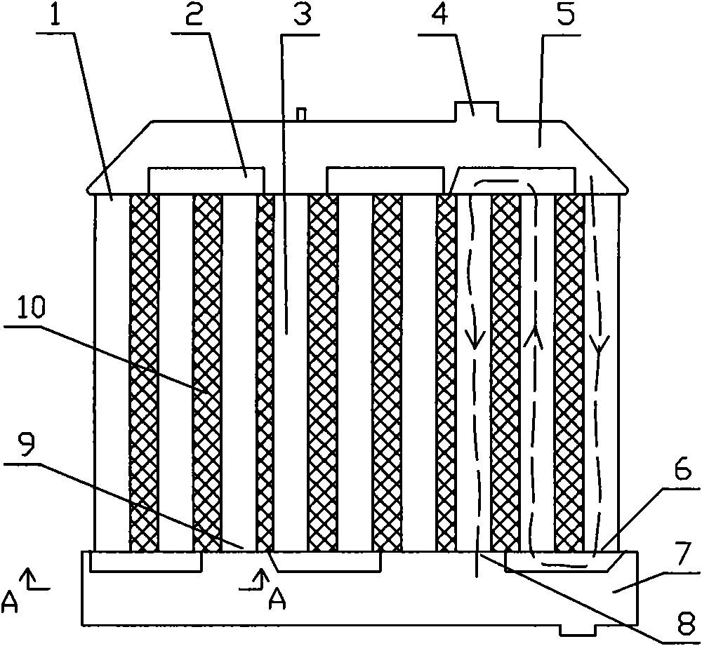 Water cooling radiator