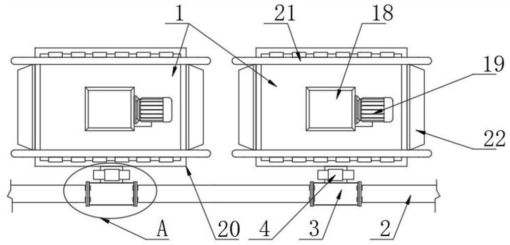 Intelligent oil field drilling mud gas circulation stirring energy-saving system