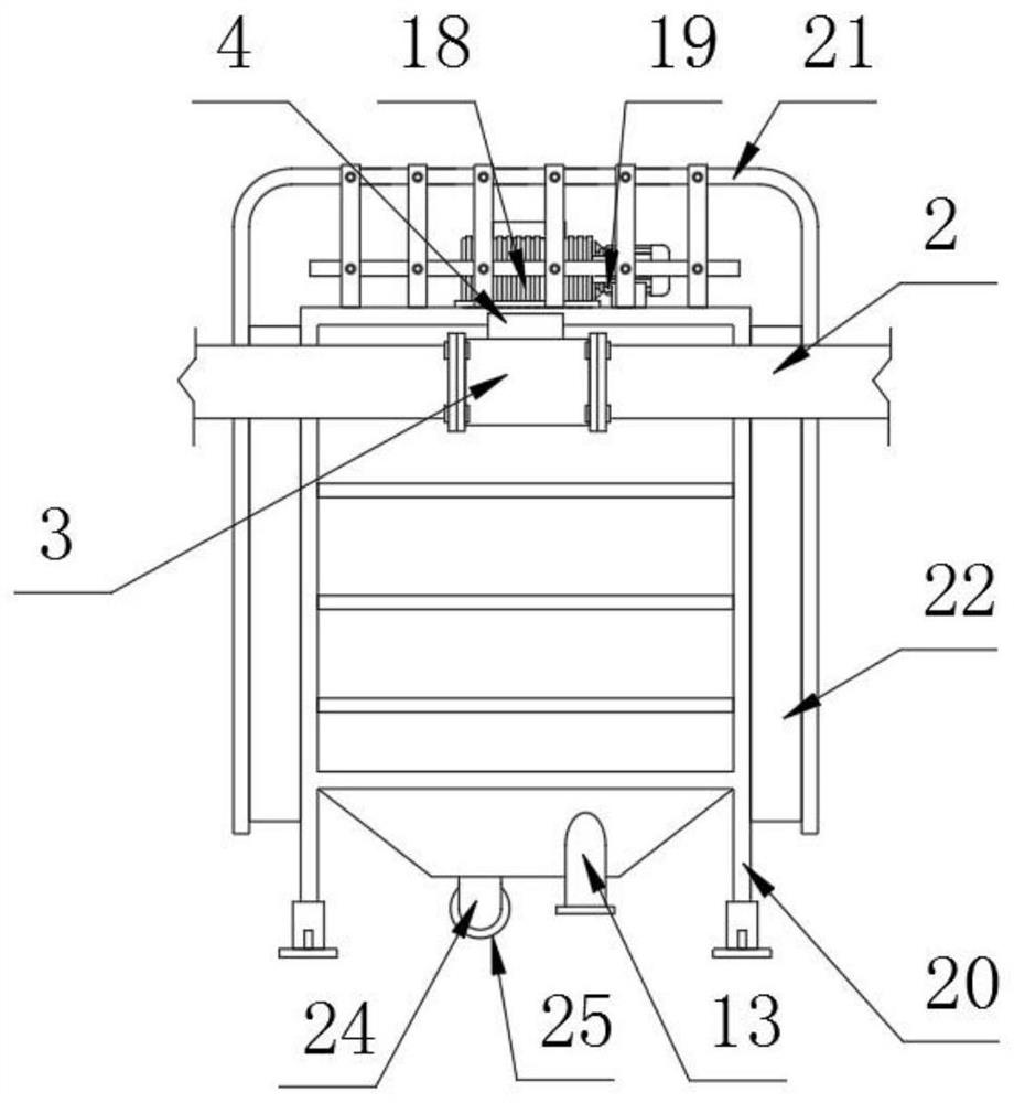 Intelligent oil field drilling mud gas circulation stirring energy-saving system