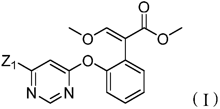 Preparation method of azoxystrobin intermediate