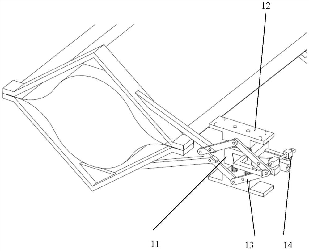 A positioning pressing support device