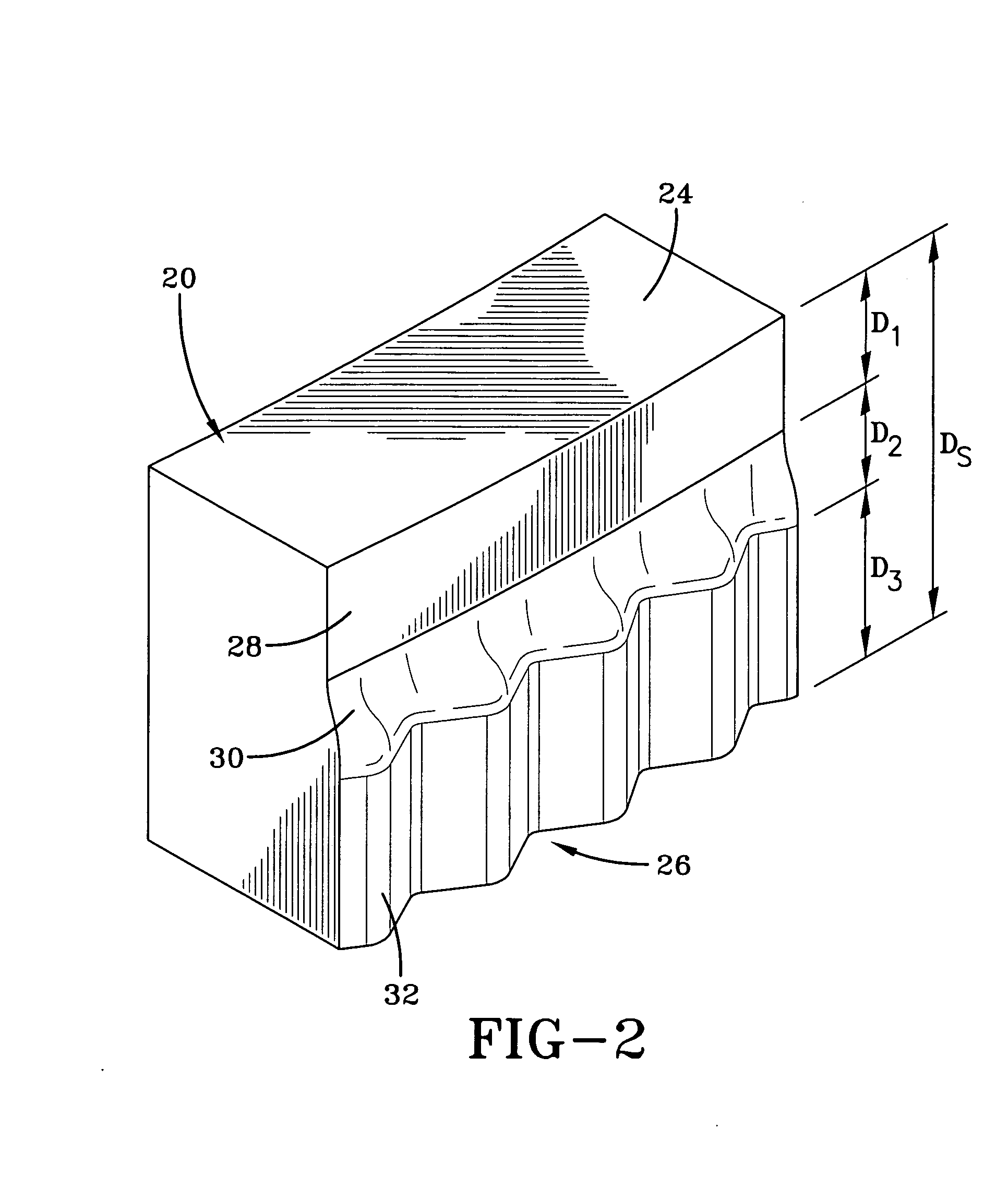 Pneumatic tire with tread siping