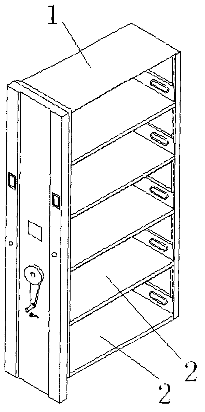 Data storage compact shelving