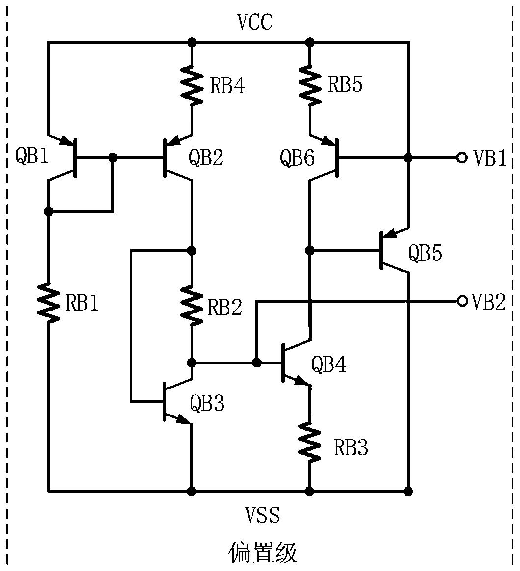 Rail-to-rail input and output operational amplifier based on bipolar process