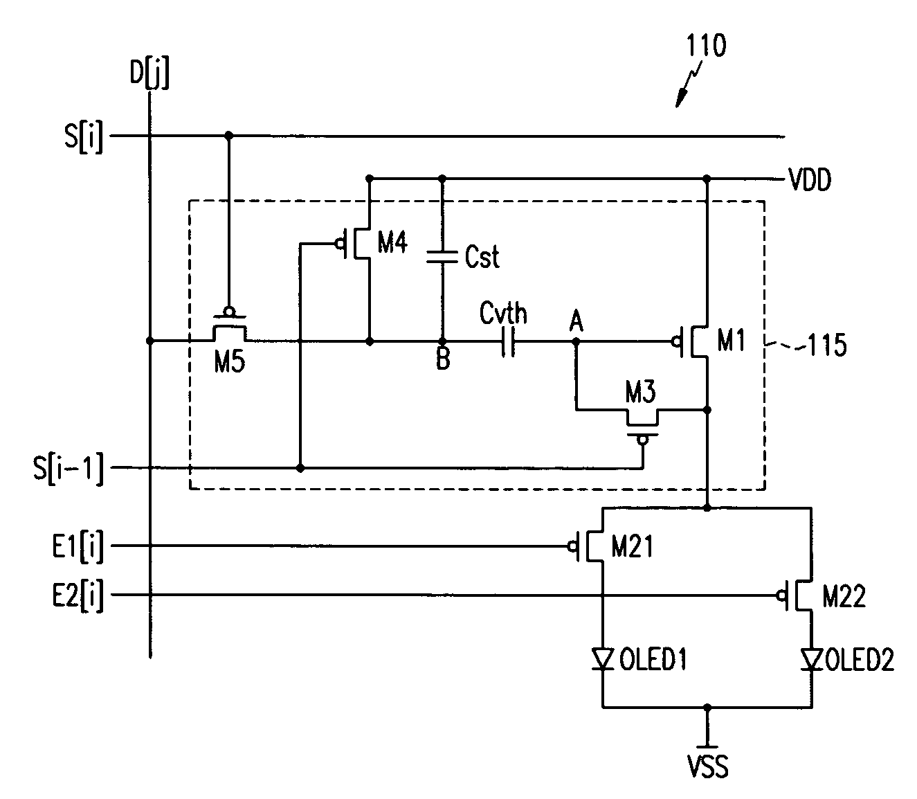 Signal driving method and apparatus for a light emitting display